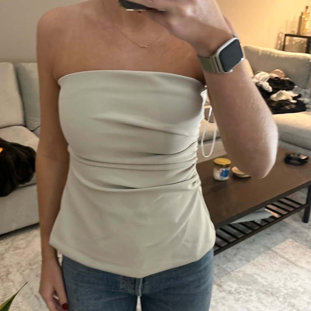 Business casual corset top